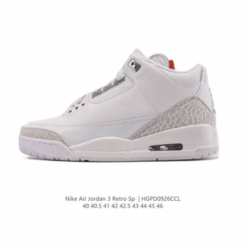 Top layer leather Nike Jordan Aj3 Nike Air Jordan 3 Retro Se Joe 3 replica baske