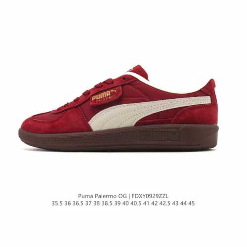 Puma Palermo Og non-slip, wear-resistant, low-top Army Trainer sneakers for men