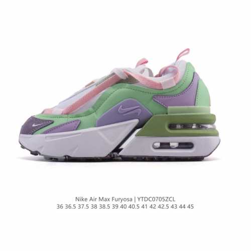 Nike Air Max Furyosa Men's and Women's Air Cushion Thick-soled Height-enhancing
