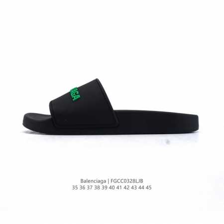 110 balenciaga/ Pu 3D Tpu Balenciaga Logo Pool Slides 35-45 Fgcc0328Ljb - Click Image to Close