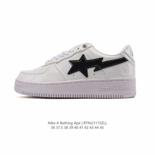 A Bathing Ape unisex retro sneakers, upgraded from the original last and paper t