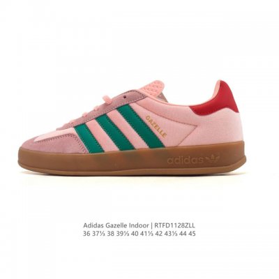 Adidas Originals Gazelle Indoor Retro Trefoil Transparent Rubber Sneakers - Cla