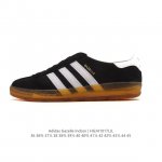 Adidas Originals Gazelle Indoor Retro Trefoil Transparent Rubber Sneakers - Clas