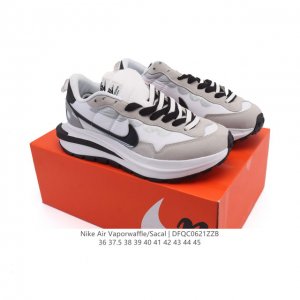 Nike Sacai x Nike Vaporwaffle 3.0 catwalk heavyweight joint model thick-soled he