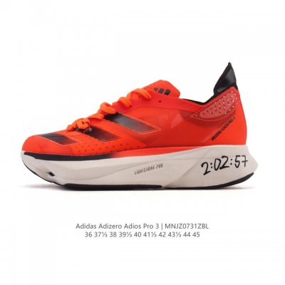 Adidas Adizero Adios Pro 3 Durable, Shock-Absorbing Professional Running Shoes f