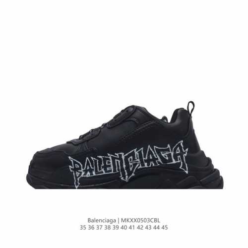 balenciaga balenciaga Triple S Clear Sole Sneaker Purple Black524039 W2Fay