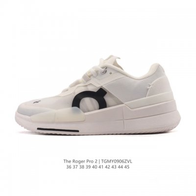 New On tennis shoes, the Roger Pro 2, a collaboration between On and Federer, a
