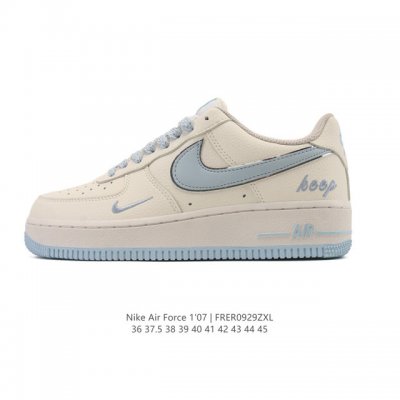 Nike Air Force 1 '07 Air Force One white cushioned low-top, versatile, thick-so