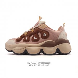 Fila Fusion women's dad shoes, thick-soled, height-enhancing, versatile sneakers
