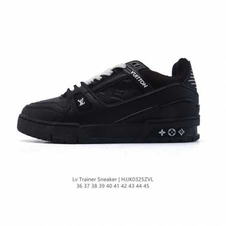 180 Louis Vuitton Lv 3D Logo Lv Louis Vuitton Trainer Sneaker Low 36-45 Hjjk0325 - Click Image to Close