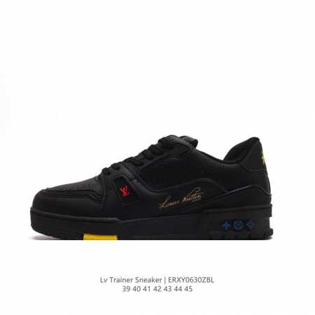 Louis Vuitton LV 3D Logo LV Louis vuitton Trainer Sneaker Low 36-45 ERXY0630ZBL - Click Image to Close