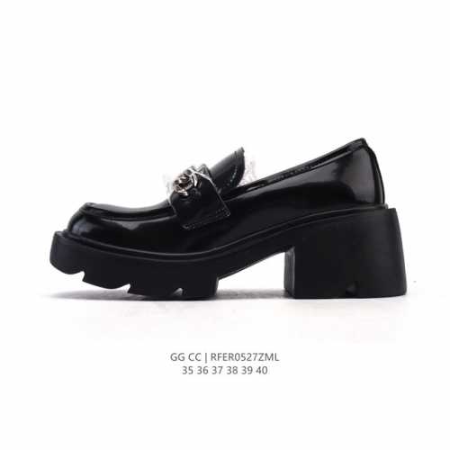 Corporate-Level Gg Cc Women's Shoes, Business Leather Shoes, Classic Casual Spor