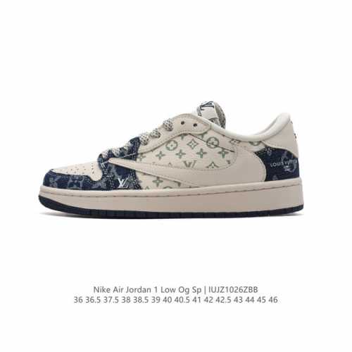 Nike Air Jordan 1 Low OG SP Military Blue AJ1 1 AJ1 1 aj1 1 TS Swoosh DDD DM786