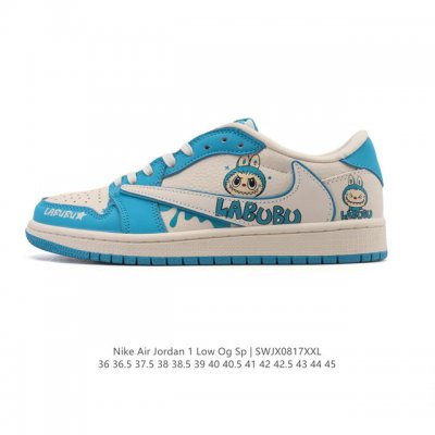 Nike Jordan Air Jordan 1 Low Aj1 Jordan 1 Generation Aj1 Labubu low-top retro cu