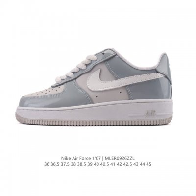 Nike Air Force 1 '07 Air Force One white cushioned low-top, versatile, thick-so