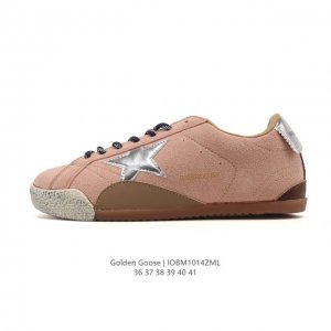 Company-grade Golden Goose Deluxe Brand Sstar sneakers, these are retro-style di