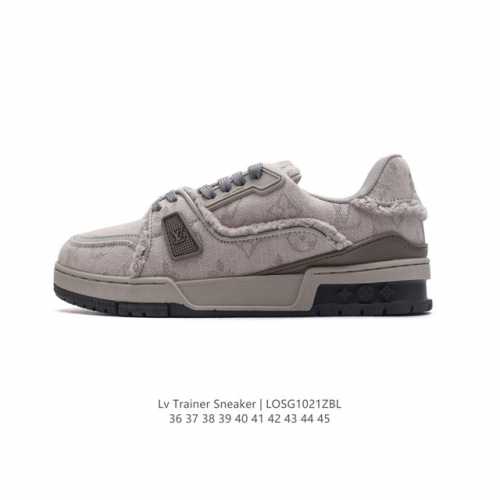 Louis Vuitton LV 3D Logo LV Louis vuitton Trainer Sneaker Low DDD DDD 36-45 DDD