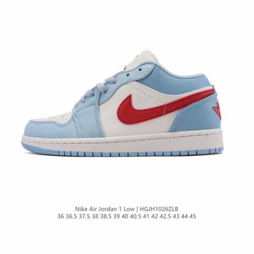 Nike Air Jordan 1 Low AJ1, a low-top retro-style casual basketball shoe. Inspire