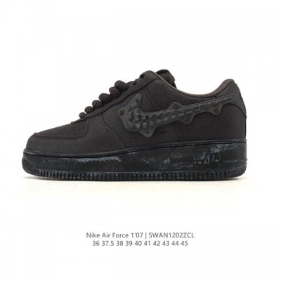 Nike Air Force 1 '07 Low. A versatile, platform, low-top, casual athletic shoe