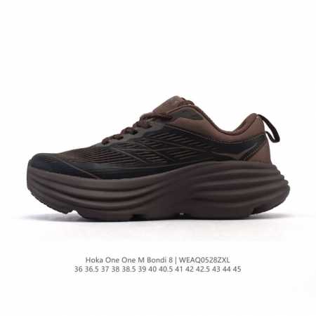 hoka One One Bondi 8 Running Shoes Lightweight Cushioning Road Running Shoes - Click Image to Close