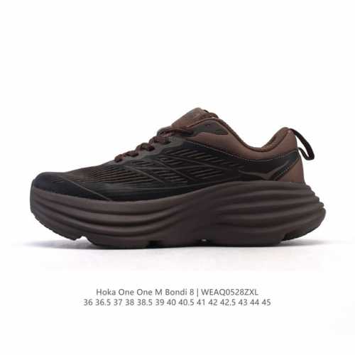 hoka One One Bondi 8 Running Shoes Lightweight Cushioning Road Running Shoes