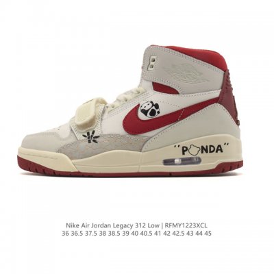 Company-grade Nike Air Jordan Legacy 312 High-top Sneakers. The Air Jordan 312 i