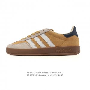 Adidas Originals Gazelle Indoor Retro Trefoil Transparent Rubber Sneakers - Clas Adidas Originals Gazelle Indoor Retro Trefoil Transparent Rubber Sneakers - Clas