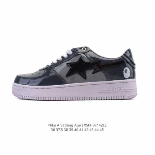 Bathing Ape unisex air-cushioned sneakers, developed using the original last and