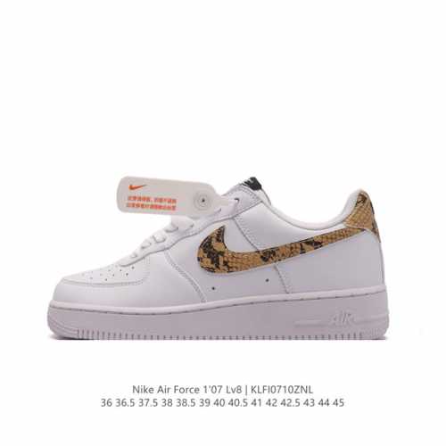 Af1 Nike Air Force 1 07 Low Fq8714-001 36-45 Klfi0710Znl
