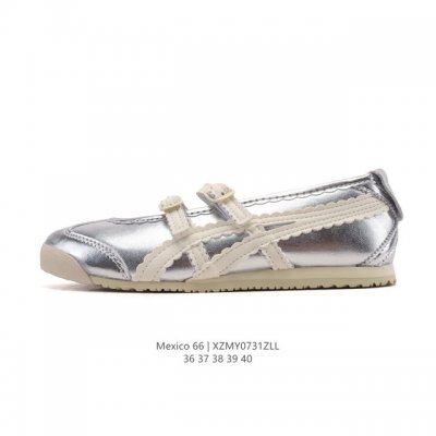 New Onitsuka Tiger Mexico 66 Tgrs Mary Jane Ballet Running Shoes. The versatile,