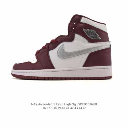 Nike Air Jordan 1 Retro High Og (Unisex), a retro basketball shoe inspired by sp - Click Image to Close