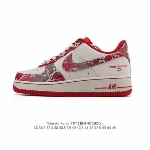 a company-grade Nike Air Force 1 '07 Low, a Louis Vuitton collaboration with a t