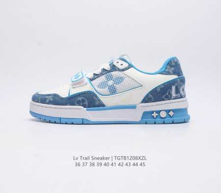 louis Vuitton Lv Ddd zp 3D logo lv louis Vuitton Trainer Sneaker Low Ddd 36-45 - Click Image to Close