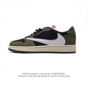 Nike Air Jordan 1 Low Og Sp Military Blue Aj1 1 Aj1 1 Aj1 1 Ts Swoosh Cq3227 36