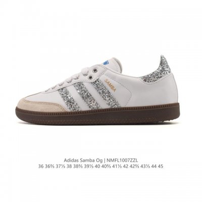 Adidas Originals Samba Og Shoes, classic white sneakers, T-toe shoes for men and