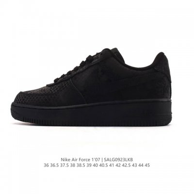 Nike Air Force 1 '07 Low, a versatile, low-top, cushioned white sneaker with a