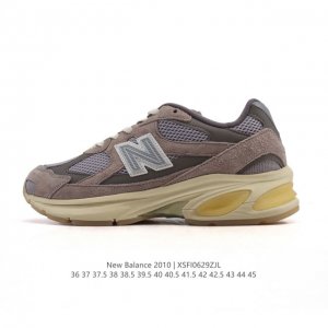 Corporate New Balance 2010 British-made distressed shoes, solid color velvet sn