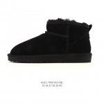 Ugg Snow Boots, Mid-Cut, Stylish, Comfortable Women's Shoes, Thick Sole, Height-