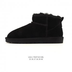 Ugg Snow Boots, Mid-Cut, Stylish, Comfortable Women's Shoes, Thick Sole, Height-