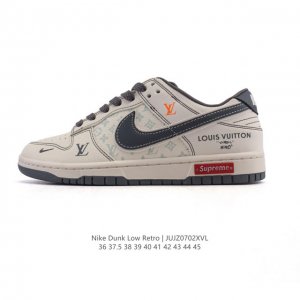 Corporate Nike Dunk Low Retro Sneakers Retro Skateboard Shoes Louis Vuitton Co-