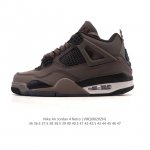Nike Air Jordan 4 Retro Og Michael Jordan Aj4 generation Joe 4 mid-top retro cas