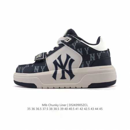 Mlb Chunky Liner Mid, a popular item from the senior shoe series, features light - Click Image to Close