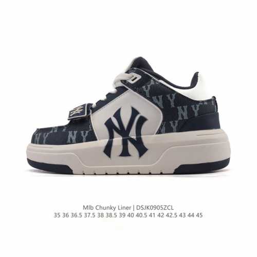 Mlb Chunky Liner Mid, a popular item from the senior shoe series, features light