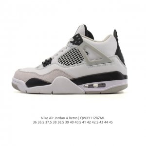 Company Grade Nike Air Jordan 4 Retro Og Michael Jordan AJ4 Low-Top Retro Casua