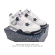 Top-grain leather Nike Air Jordan 4 Retro Og Michael Jordan AJ4 Low-top Retro C