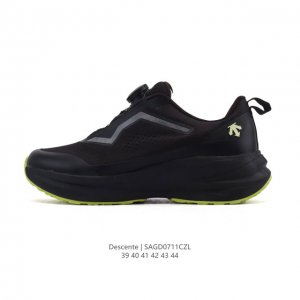 Company-level Descente men's Chron retro fabric sports casual shoes, comfortabl