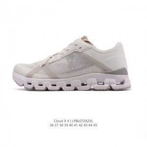 New On Cloud X4 Comfortable, Sporty, Non-Slip, Supportive Low-Top Training Shoes