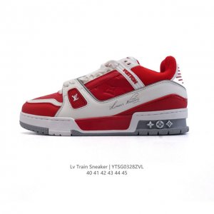 180 Louis Vuitton Lv 3D Logo Lv Louis Vuitton Trainer Sneaker Low 40-45 Ytsg0328