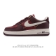 Nike Air Force 1 '07 Air Force One white cushioned low-top, versatile, thick-so