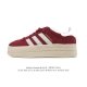 Authentic Adidas 2025 New Year Shoes, Trefoil Gazelle Bold Retro Style Thick-Sol